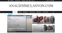 Desktop Screenshot of analizsimulasyon.com